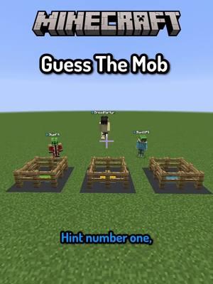 Minecraft Guess The Mob #Minecraft #minecraftmemes #memes #funny #slyp 