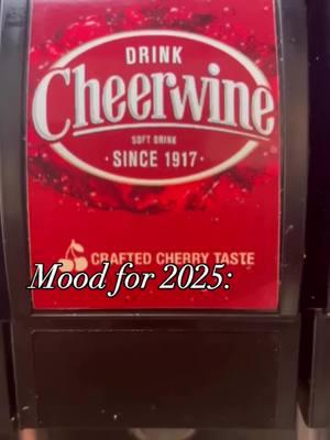 Happy New Year! In 2025 we’re choosing what brings us cheer❣️ #cheerwine #uniquelysouthern 