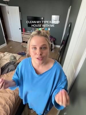 upstairs or downstairs clean you can’t have both #MomsofTikTok #babiesoftiktok #relatablemom #momlife #typeb #typea #typec #cleanwithme #messy #relatable #relatablemom #messyhouse 