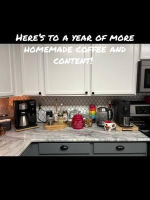 Here’s to more homemade coffee and getting back on the content making! #momlife #teacherlife #teachermom #coffee #coffeetiktoklovers #coffeebar 