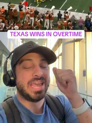 WHAT A WAY TO GET OFF THE PLANE @Terrible Take TyKo #CFB #texas #overtime #asu #cfb #cfp #CollegeFootball #winner #quinnewers #camskattebo #rosebowl #peachbowl #jeremiahsmith #timing 