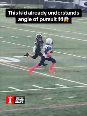 He hawked him down 😤🔥 (via pjabsalon/IG) #football #pursuit #tackle #youthfootball #speed #athlete #chase