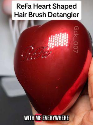 ReFa Heart Brush Shine Red Heart Shaped Hair Brush Detangler The best hair brush #heartbrush #refaheartbrush #refaheartbrushshineredheart #refaheartbrushreview #refa #refahairbrush #refaheartshapedhairbrush #hairdetanglerbrush #hairbrushdetangler #refahairbrushred #valentinesdaygiftideas #mothersdaygiftideas #tiktokshopgiftideasforher  @ReFa Heart Brush US  Refa heart brush Refa heart hair brush Hair brush recommendation Refa hairbrush colors Refa heart brush review Refa hairbrush Heart brush Korean hair brush