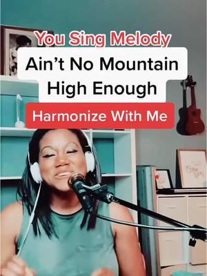 Will you sing with me 🎙️ #singer #singers #singingchallenge #marvingaye #musicchallenge #harmony ##aintnomountainhighenough #harmonies #singwithme #harmonychallenge #harmonize #harmonise #singtok #singingduet #harmonizewithme #harmonisewithme #duetwithme #eartraining #musictraining 