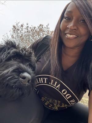 Rocky! Our granddoggy!🥰We love our sons new BIG PUP! He is so cute, obedient and BIG. He may get as tall as me🥴😩 #pup #cutenessoverload #russianterrier #blackboy #obediencetraining #granddog #granddogs 