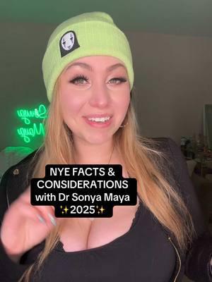 New Years facts, considerations with a touch of Dr Sonya Maya stream of consciousness rambles ✨ HAPPY NEW YEAR 2025! 🎇 #newyears #newyearseve #happynewyear #2025 #drsonyamaya #rambling 