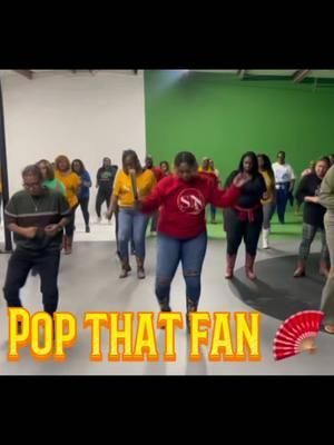 LEARN THIS ASAP!!! @the_sherika_nicole & the Groovy LineDancers do the “POP THAT FAN” Linedance!!! 2025 we got the Fans Poppin 🪭🪭🪭 #thelinedanceking #popthatfan #flexlinedancechallenge #cupid #newcupid #flex #thecookoutlinedance #thecookoutlinedance #dance #linedance #thecookout