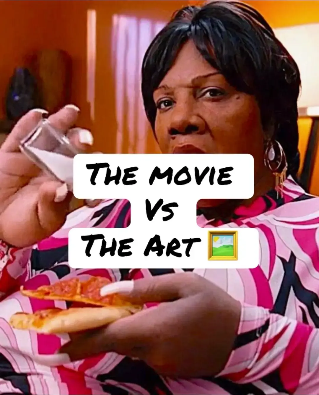 The Movie vs the Art 🖼️  #eddiemurphy #norbit #rasputia #shermanklump #thenuttyprofessor #fanart 