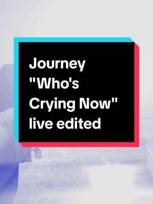 #journey #❤️ #whoscryingnow #1981 #80smusic #80srock #steveperry #musictok #smms #foreveryone #fyp 