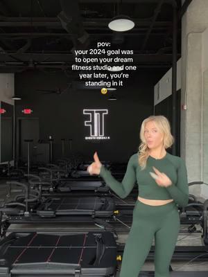 to the girls w a dream of opening a pilates/ fitness studio of their own, this is your sign. opened my second location of  @trueform fitness #2 in ‘24 ready for more in ‘25. 2025 has some big shoes to fill x #pilatesstudioowner #openingmybusiness #2024recap #2024dreams #2025 #businessowner #fitnesstiktok #pilates #pilatesgirls #pilatesgirls #fyp #dreams 