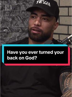 Have you ever turned your back on god? #fy #tylerhall #podcast #fyp #trauma #pain #nfl #mantiteo #footprintsinthesand 