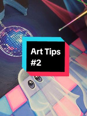 perfect little dots every time #arttip #artisttips #painting 