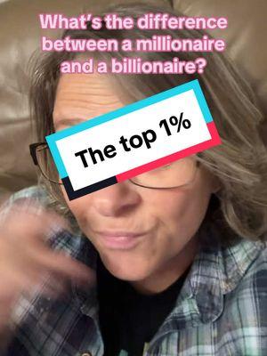 Millionaires vs billionaires. I’m barely a hundredaire. Why does anyone need that much wealth? #millionaire #billionaire #wealth #wealthinequality #wealthy #fyp #poverty #eattherich #ultrawealth #economicinequality #theonepercent 