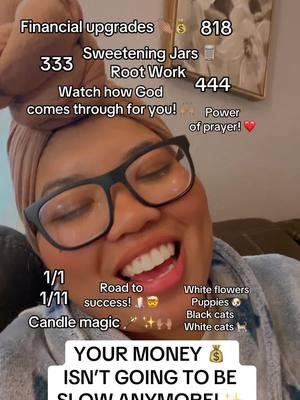 YES YES AND YES!! As I was updating my candle magic client about her money and prosperity candle 🕯️ 💰✨🪄 I knew I had to share this message with the collective! Your money isn’t going to be slow anymore! It’s going to be more fluid and consistent 👏🏽💚 Watch how God comes through for you! 2025 is where you will gain financial independence and freedom! 😍  Happy New Year 🎆🎊!! Thank you God and Angels for another beautiful and blessed year! 🥹🙏🏽❤️✨ Amen and Asè!! And so it is!  #channeledmessages #channeledmessage #intuitivemessages #propheticword #propheticmessage #intuitivemessage #godisgood #fypシ゚viral 