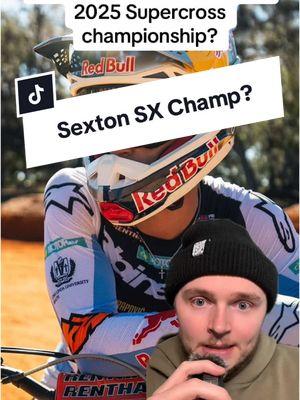 Can Chase Sexton win the 2025 Supercross championship?  #motocross #supercross #supermotocross 