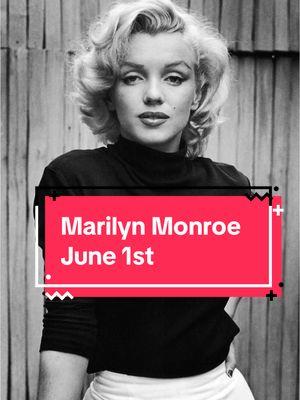 Marilyn Monroe #womenshistory #history #marilynmonroe #normajeanemortenson #moviestar #movietok #june1st #junebirthday #greenscreen 