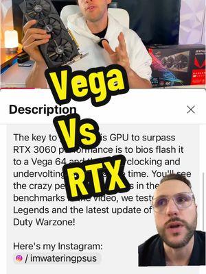 Vega 56 vs RTX 3060. More performance for less #greenscreen #graphicscard #radeon_graphics #pctech #gpu #radeon #nvidiageforce #nvidia #rtx3060 