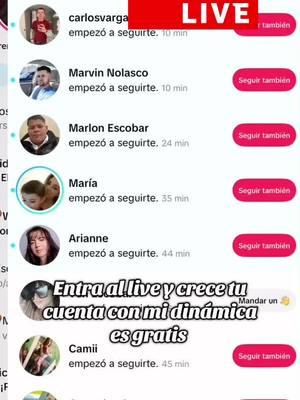 Entra al live ahora y crece tu cuenta es gratis 🔰 #fyp #paratiiiiiiiiiiiiiiiiiiiiiiiiiiiiiii #viral_video #teamwork #creadoresdecontenido #crececonmigo #graciasporsuapoyo❣️ #apoyoplissssssssssssss💞 #crecerentiktok #foruyou 