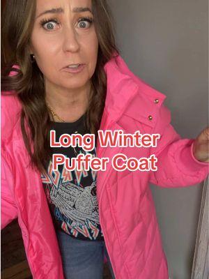 So good I got it in pink for my daughter! 🩷 #winterfashion #wintercoat #puffercoat #coldweatheroutfits #coat #affordablefashion #winterpufferjacket #outerwear #winterwear 