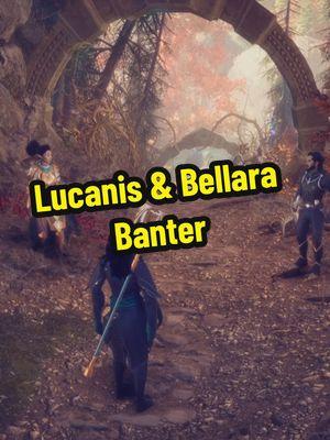 Aww Lucanis looking out for Bellara #dragonageveilguard ##dragonage #bioware #lucanisdellamorte #bellara 