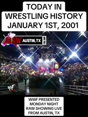 #TodayInHistory #WrestlingHistory #WrestlingMoments #2001 #WWF #WWE #MondayNight #Raw #Program #Opening #Segment #WrestlingTok #WrestleTok #BachPac  