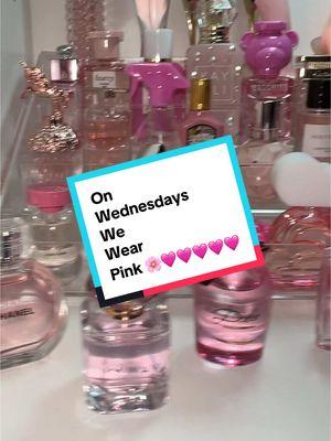 Because on Wednesdays we wear pink 🩷🌸. #onwednesdayswewearpink #pinkaesthetic #miniperfume #perfumetiktok #perfumes #fragrances #fragrancetiktok #fyp 