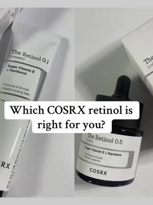 choose right #retinol for you with @beautybubble0326 ❤️🥰 #cosrx#cosrxusa#tiktokshopskincare#clearskin#koreanbeauty#SkinCare101#koreanskincaretiktok#shopnow#glassskin#koreanskincareproducts#koreanskincare#glow#skincareasmr#mirrorskin#winterskinhacks