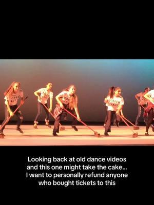 I’m horrified by so many things going on here, this shouldn’t have been approved, why is my hair so long, wtf are we wearing and why do we have brooms? #olddance #dancevideos #rent #musical 