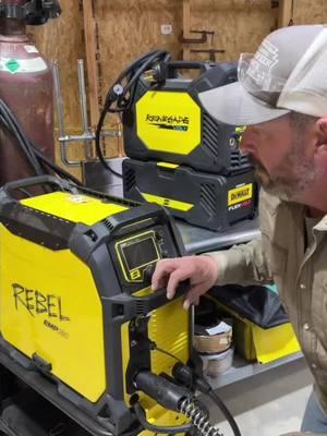 Two new ESAB welders but only one cart! Our quick fix to this little problem @ESAB North America #welder #fyp #reels #DIY #esab 