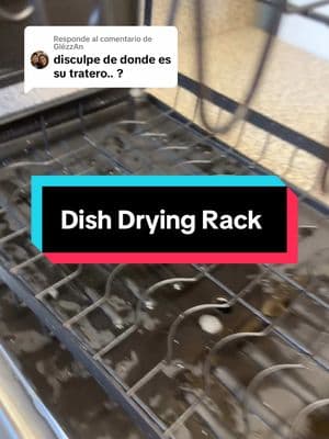 Respuesta a @GlëzzAn ✅ Es muy fácil de armar y lavar. #dishrackdrainer #kitchenutensils #kitchenmusthaves #TikTokShop #dishdryingrack 