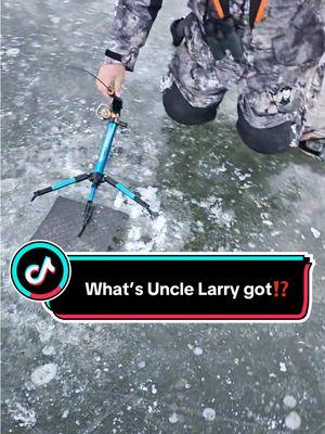 What’s Uncle Larry got⁉️🧊🎣 🎥 Video Credit: @Brian Clemen  #teamht #fishing #water #hardwater #ht #fishin #letsgofishing #fishin #fishon #hookedup #Outdoors #montana #icefish #icefishing #fish #htenterprises #htice #htent  