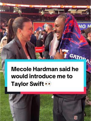 So what do you say @Mecole Hardman Super Bowl this year you gonna introduce me?! 👀 #mecolehardman #chiefs #SuperBowl #taylorswift #traviskelce 