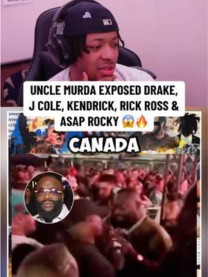 Uncle Murda exposed the industry for turning their back on Drake 😭🔥 #fypシ゚viral #unclemurda #drake #jcole #kendricklamar #rickross #asaprocky 