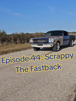 Happy New Year!! Perfect way to start the new year by taking Scrappy The Fastback for her first official cruise since the early 70s when she was wrecked by a previous owner.@Simons Powerhouse  So proud of Chase for not giving up on this dream of his! It's never too late! #Texas #Fastback #Mustang #Ford #Holley #1966 #SimonsPowerhouse 