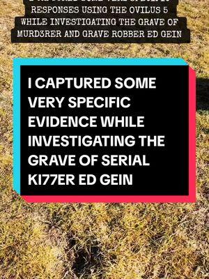 I captured some very specific evidence while investigating the grave of serial ki77er Ed Gein. #edgein #serialkiller #truecrime #paranormaltiktok #ghosttok #hauntedtiktok #paranormal #paranormalactivity #haunted #ghoststory #ghosthunting #hauntedcemetery #inthepresenceofothers  #onthisday 