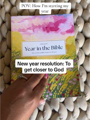 New year resolution: A beautiful year in the Bible  #biblestudy #bibleverse #bible #abeautifulyearinthebible #womensdevotional #devotional #christiantiktok #jesuslovesyou 