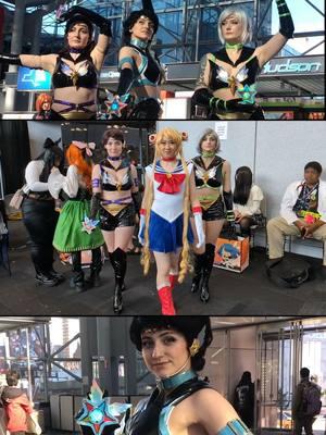 My Sailor Moon Cosplay with new friends I met at Anime NYC 😊 Sailor Starlights: @Lex Lunar  @Benzie  Princess Kakyuu: @Kawaii Kiwi Cosplay ❤️  Sailor Tin Nyanko: @angel_moon_cosplay #sailormoon #sailormooncosplay #sailormooncrystal #sailormooncosmos #sailorstarlights 