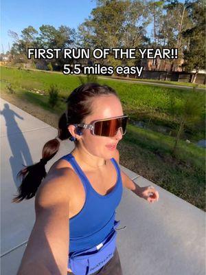 FIRST RUN OF THE YEAR!! 5.5 miles - easy  Every mile I share something I have planned/a goal ☺️ If you’re looking for someone to help motivate you to stick to your health goals this year, im your gal!!! Follow and stick around because I’ll be posting a lot more just to also keep myself motivated!  What’s a goal or something you have planned this year?? Let me hear it! #Running #runner #runna #marathon #halfmarathon #blenders #garmin #runs #runningvlog #2025 #fitness #fitnessgoals #trainer #coach #community 