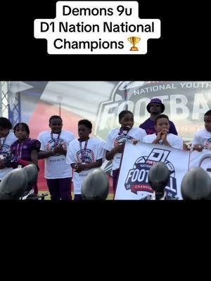 Demons 9u D1 Nation National Champions. See you in 2025. Happy New Year  #football #youthfootball #nationals #highlights #champion #9ufootball #ohio #lowdown 