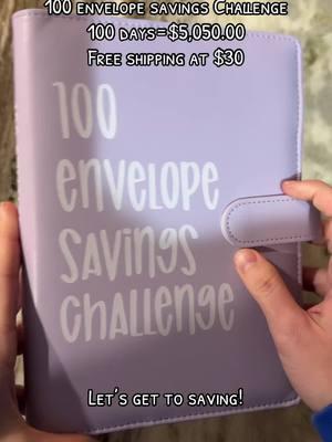 Let’s go! I love a little challenge and this is a good challenge that will bless me in the end! #moneysavingschallenge #moneysavings #envelopechallenge #savingsbinder #tiktokshopfinds 