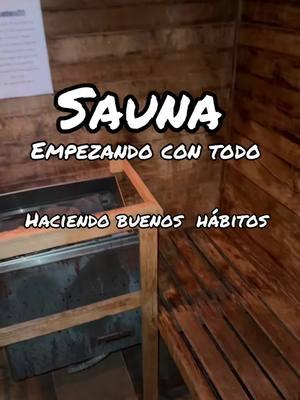 Hello estoy empezando mi año con mejores hábitos #pierdepeso #viralvideo #viral #foryoupage #sauna #ejercicios #cambiodehabitos 