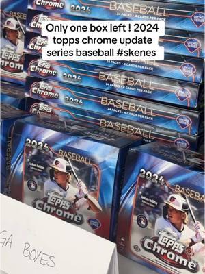 Only one box left get yours while you can ! 2024 topps chrome update series mega #ballersbank #toppschrome #topps #chrome #update #updateseries #baseball #MLB 