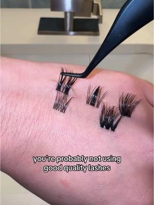 Waterproof lashes are supposed to be waterproof!! #fyp #trending #foryou #viral #fypシ #foryoupage #tiktokviral #viralvideo #lashes #lashclusters #diylashes #lashesathome #lashextensions 