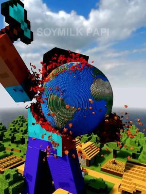 Can Steve Survive Earths? #Minecraft #teardown #fyp #viral #foryou #gaming #funny 