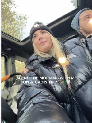 mornings at the cabin ❄️ #cabin #cabintrip #morningroutine #morninginmylife #spendthemorningwithme #morningvlog #Vlog #tripvlog @Tatcha @MERIT Beauty @Rare Beauty @Charlotte Tilbury 