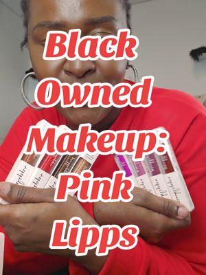 Replying to @saishawnaqueen These lip.colors are everything!!! Thank you again @Pink Lipps  #blackownedmakeup #pinklipps 