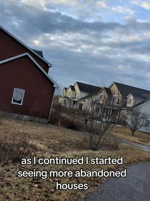 why was this neighborhood abandoned?  #abandoned #tiktok #reels #scary #urbex #viralvideo #viral #fyp 