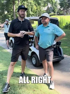 Anyone else think the shorter putts are the harder putts? No? Just us? 😂 #golfgame #golftiktok #funnygolf #golfers #golftok 