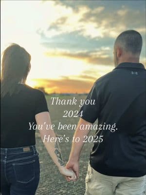 Happy new year! I hope 2025 blesses us with love, laughter, and success. My highlight of 2024 was getting engaged (finally) and 2025 we plan on getting married.  #alanasgiftshop #2024comestoanend #2025isouryear #tumblersoftiktok #makingmememories #CapCut 