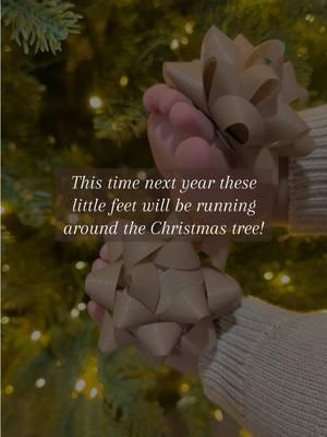 Soaking in all the little moments🥹✨🤎🫶🏼 #pov #babysfirstchristmas #tinyfeet #babytok #babiesoftiktok #firsttimemom #babyfeet #christmas #christmastree #babysfirst #fyp 